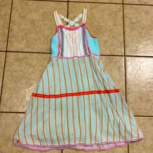 Matilda Jane summer dress.  Very cute but has a small stain in back.
